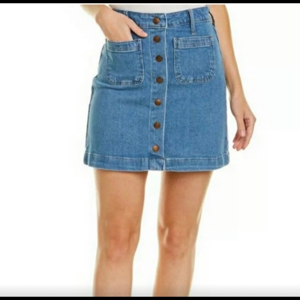 Madewell Mc Caren Denim Mini Skirt! NWOT 10 (30)